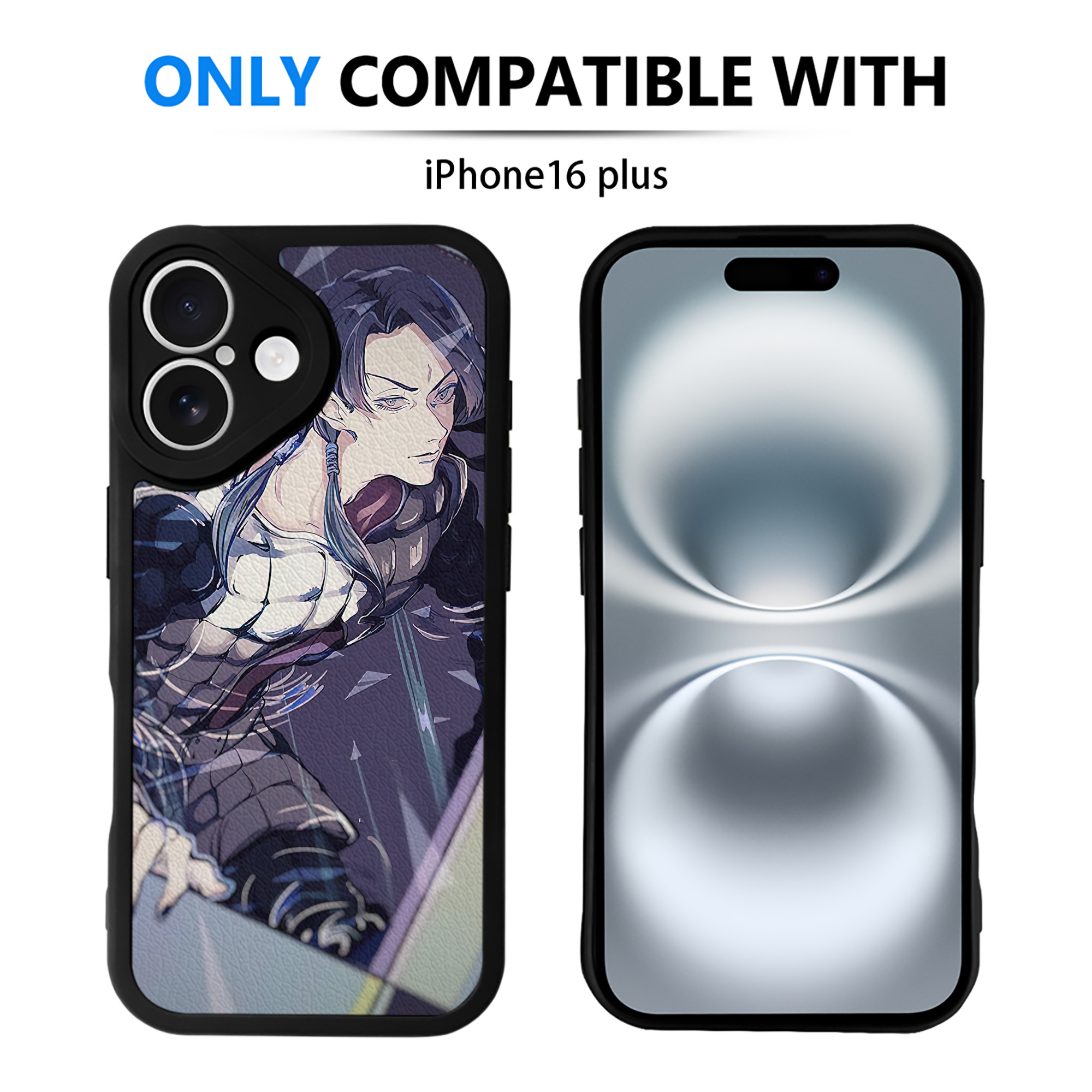 （画像用） ジョジョの奇妙な冒険 JoJo's Bizarre Adventure 【iPhone 16シリーズ対応】シリコンスマホケース（レザー調） 材質：シリコン